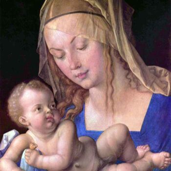 The Madonna with The Pear Slices by Durer