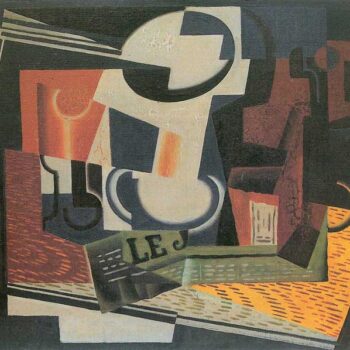 Still Life with Fruit Bowl by Juan Gris
