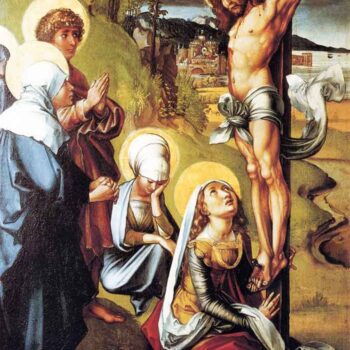 The Seven Mary's Pain - Christ on The Cross by Durer