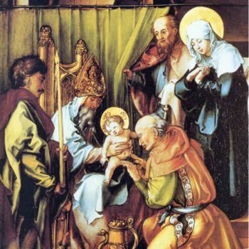 The Seven Mary's Pain - Circumcision of Christ by Durer