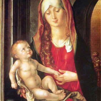 The Virgin and Child [1] by Durer