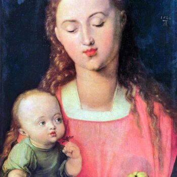 The Virgin and Child Before an Archway by Durer