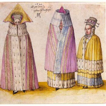 Three Livlanders by Durer