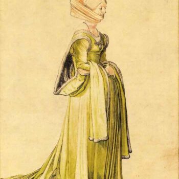 Woman Dressed Up by Durer