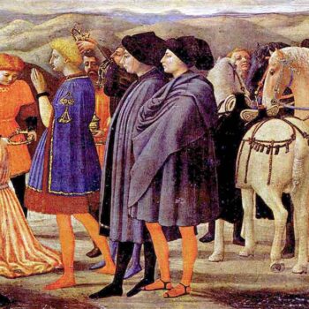 Adoration of The Kings [2] by Masaccio