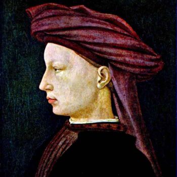 Portrait of a Youth in Profile by Masaccio
