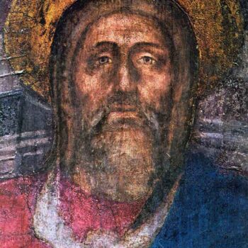 The Trinity Detail [2] by Masaccio