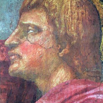The Trinity Detail [5] by Masaccio