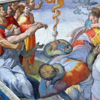 Bronze Snake by Michelangelo