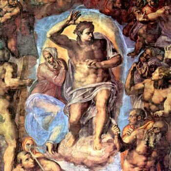 Christ with Mary by Michelangelo