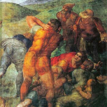 Conversion of Paul Detail by Michelangelo