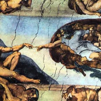 Creation of Adam by Michelangelo