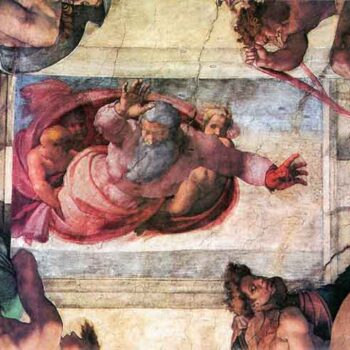Creation of Marine Living Animals by Michelangelo