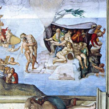 Creation Story - The Deluge by Michelangelo