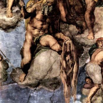 Martyrs with Human Skin by Michelangelo