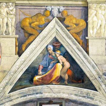 The Ancestors of Christ - Salmon by Michelangelo