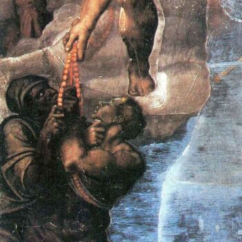 The Group of The Elect, Called The Rosary by Michelangelo