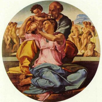 The Holy Family by Michelangelo