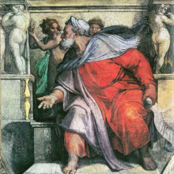 The Prophet Ezekial by Michelangelo