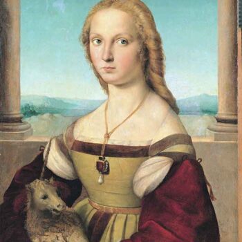 Dama Col Liocorno by Raffaello