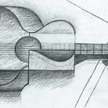 The Guitar by Juan Gris