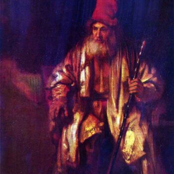 Old Man in The Armchair 2 by Rembrandt