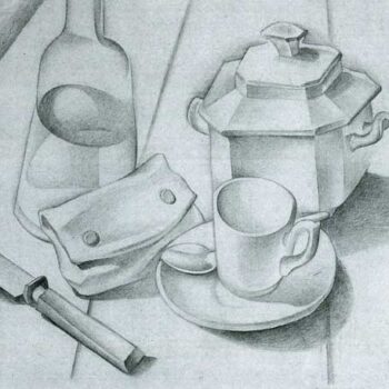 The Tobacco Pouch by Juan Gris