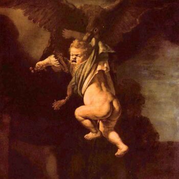 Robbery of Ganymede by Rembrandt