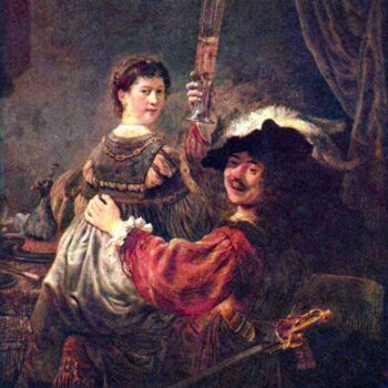 Self-Portrait by Rembrandt