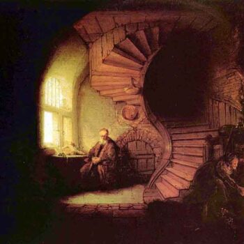 The Philosopher by Rembrandt