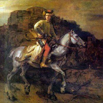 The Polish Rider by Rembrandt