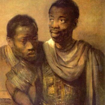 Two Young Africans by Rembrandt