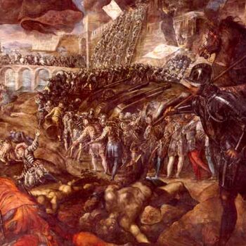 Frerico Ii Gonzaga Conquered Parma by Tintoretto