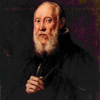 Portrait of The Sculptor Jacopo Sansovino by Tintoretto