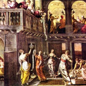 The Wise and Foolish Virgins by Tintoretto