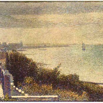 An Evening in Grand Camp by Seurat