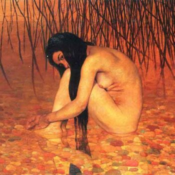 Bathing by Felix Vallotton