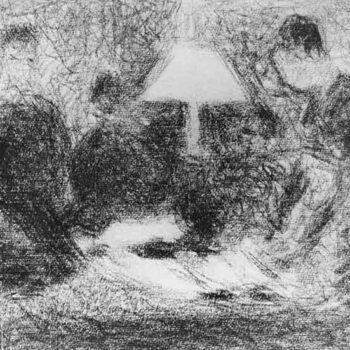 Family Evening by Seurat