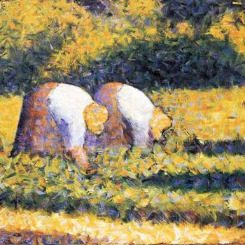 Farmers at Work by Seurat