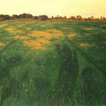 Field of Green Oats by Felix Vallotton