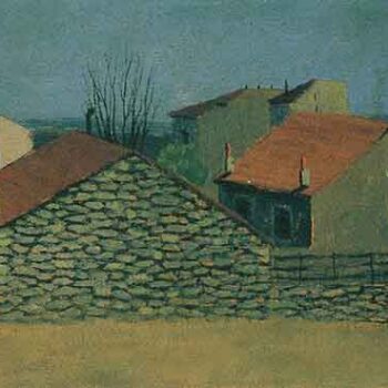 Houses in Puteaux by Felix Vallotton