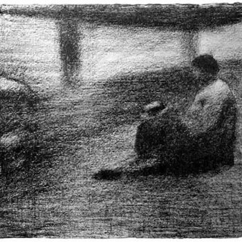 Laundry on The Line by Seurat