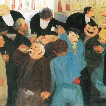 The Bistro by Felix Vallotton