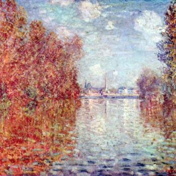 Autumn in Argenteuil by Monet
