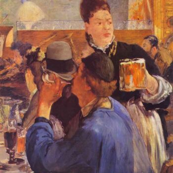 Beer Waitress by Manet