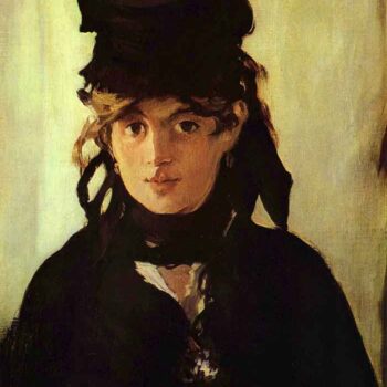 Berthe Morisot by Manet