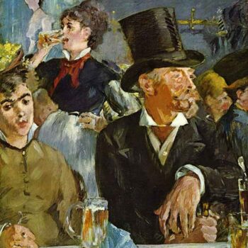 Cafe Concert by Manet