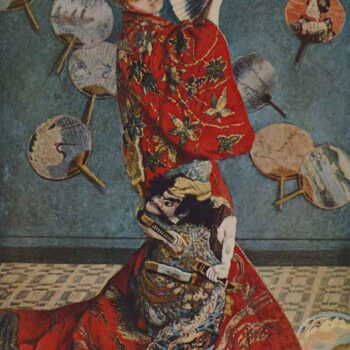 Camille in Japanese Dress by Monet