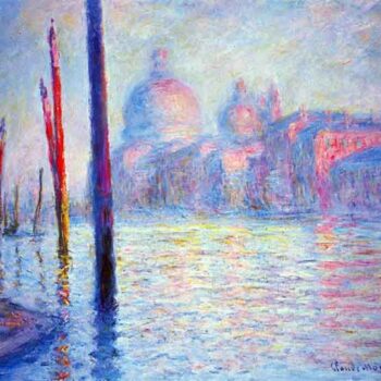 Canal Grand by Monet