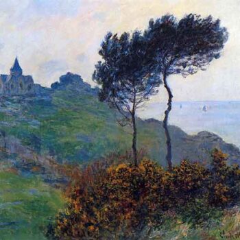 Church at Varengeville by Monet